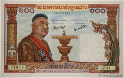 100 Kip LAOS  1957 P.06a