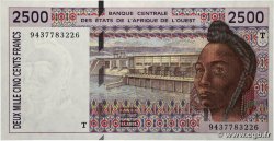 2500 Francs WEST AFRICAN STATES  1994 P.812Tc