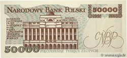 50000 Zlotych POLAND  1993 P.159a UNC