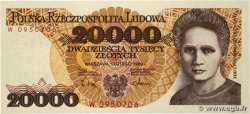 20000 Zlotych POLAND  1989 P.152