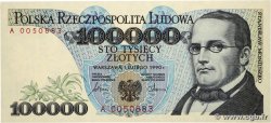 100000 Zlotych POLAND  1990 P.154a