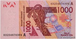 1000 Francs WEST AFRICAN STATES  2003 P.115Aa