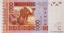 1000 Francs WEST AFRICAN STATES  2003 P.115Aa UNC
