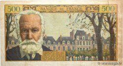 500 Francs VICTOR HUGO FRANKREICH  1957 F.35.07 fS