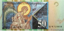 50 Denari NORDMAZEDONIA  2001 P.15c ST