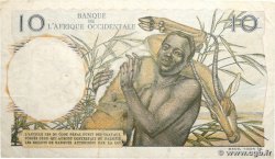10 Francs AFRIQUE OCCIDENTALE FRANÇAISE (1895-1958)  1954 P.37 TTB+
