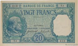 20 Francs BAYARD FRANCE  1916 F.11.01 pr.SPL
