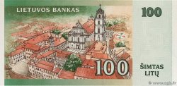 100 Litu Petit numéro LITUANIE  2000 P.62 NEUF