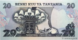 20 Shilingi TANZANIA  1978 P.07c UNC