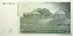 25 Krooni ESTONIE  2002 P.84 NEUF