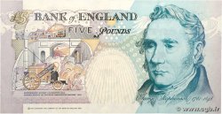 5 Pounds ENGLAND  1991 P.382b XF