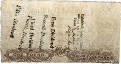 1 Pound ENGLAND Welshpool 1813  F