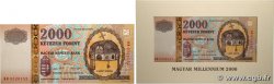 2000 Forint Set de présentation HUNGARY  2000 P.186a UNC