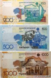 200, 500 et 1000 Tengé Lot KAZAKHSTAN  2006 P.28, P.29 et P.30 NEUF