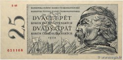 25 Korun TCHÉCOSLOVAQUIE  1958 P.087