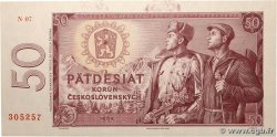 50 Korun TCHÉCOSLOVAQUIE  1964 P.090d
