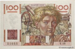 100 Francs JEUNE PAYSAN FRANCE  1945 F.28.01 AU