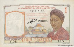 1 Piastre FRENCH INDOCHINA  1953 P.092 UNC-