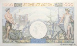 1000 Francs COMMERCE ET INDUSTRIE FRANCE  1940 F.39.02 UNC-