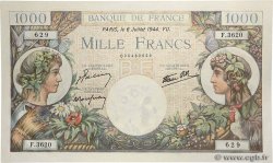 1000 Francs COMMERCE ET INDUSTRIE FRANCE  1944 F.39.10 UNC-