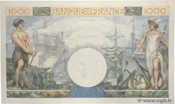 1000 Francs COMMERCE ET INDUSTRIE FRANCE  1944 F.39.11 AU+