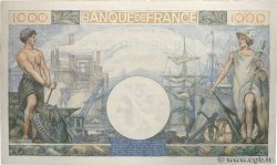 1000 Francs COMMERCE ET INDUSTRIE FRANCE  1944 F.39.12 AU+