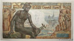 1000 Francs DÉESSE DÉMÉTER FRANCE  1943 F.40.17 SUP