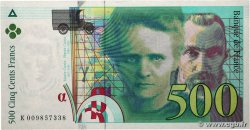 500 Francs PIERRE ET MARIE CURIE FRANCE  1994 F.76.01