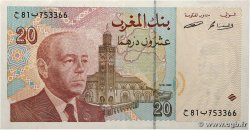 20 Dirhams MAROC  1996 P.67e