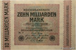 10 Milliards Mark ALLEMAGNE  1923 P.117c