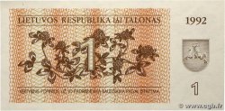 1 Talonas LITUANIE  1992 P.39 
