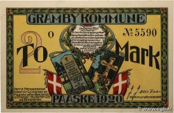 2 Mark DANEMARK Gramby 1920 P.-