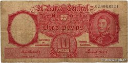 10 Pesos ARGENTINE  1942 P.265a