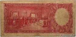 10 Pesos ARGENTINE  1942 P.265a B