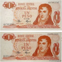 1 Peso Lot ARGENTINE  1970 P.287