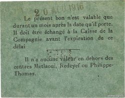 1 Franc TUNISIE Gafsa 1916 K.488 NEUF