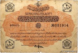 20 Piastres TURQUIE  1917 P.088