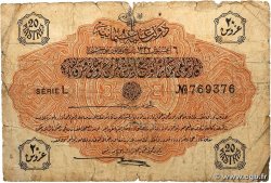 20 Piastres TURQUIE  1917 P.088