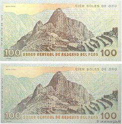 100 Soles de Oro Lot PÉROU  1976 P.114 pr.NEUF