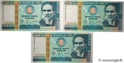 10000 Intis Lot PÉROU  1988 P.141