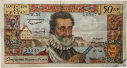 50 Nouveaux Francs HENRI IV FRANCE  1960 F.58.05