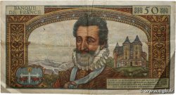50 Nouveaux Francs HENRI IV FRANCE  1960 F.58.05 TB+