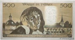 500 Francs PASCAL FRANCE  1986 F.71.34 SPL