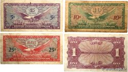 5 au 25 Cents et 1 Dollar Lot ESTADOS UNIDOS DE AMÉRICA  1965 P.M057 au P.M059 et P.M061 RC+