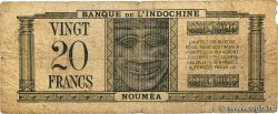 20 Francs NOUVELLES HÉBRIDES  1945 P.07 pr.B