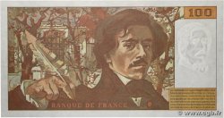 100 Francs DELACROIX 442-1 & 442-2 FRANCIA  1995 F.69ter.02a FDC