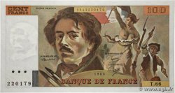100 Francs DELACROIX modifié FRANCE  1983 F.69.07