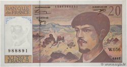 20 Francs DEBUSSY Modifié FRANCE  1997 F.66ter.02