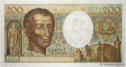 200 Francs MONTESQUIEU FRANCIA  1987 F.70.07 SC