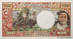 1000 Francs TAHITI  1985 P.27d UNC